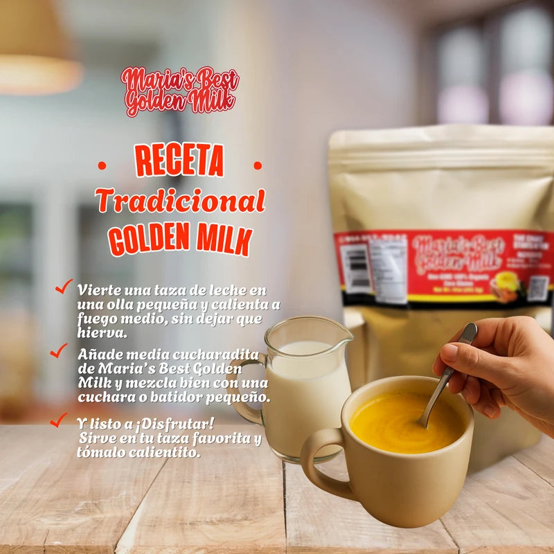 Maria's Best Golden Milk 10 Oz.